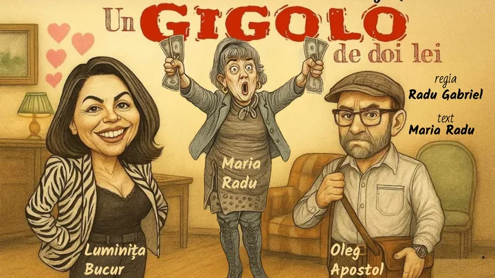 Afișul spectacolului Un gigolo de 2 lei