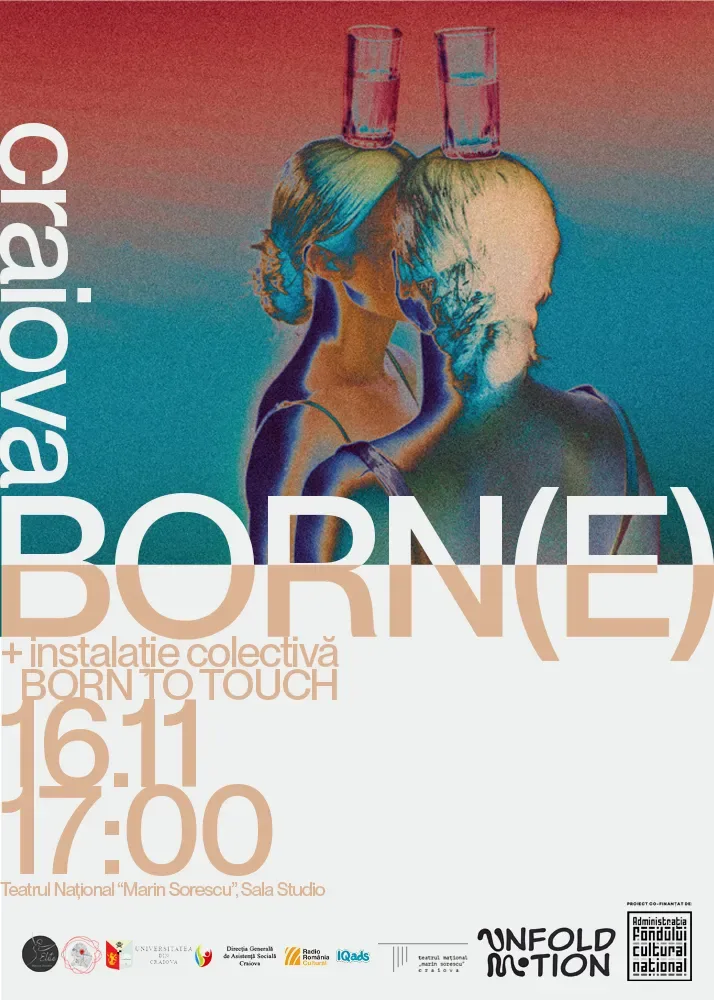 BORN(E) & Instalație colectivă BORN TO TOUCH – plakát