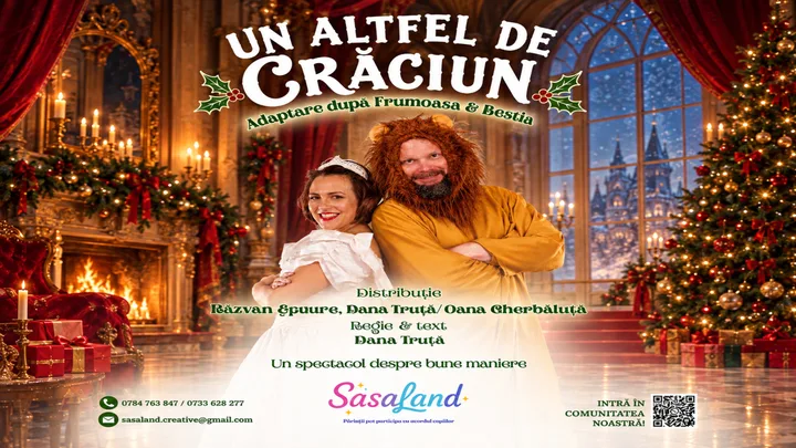 Afișul spectacolului Un altfel de Crăciun