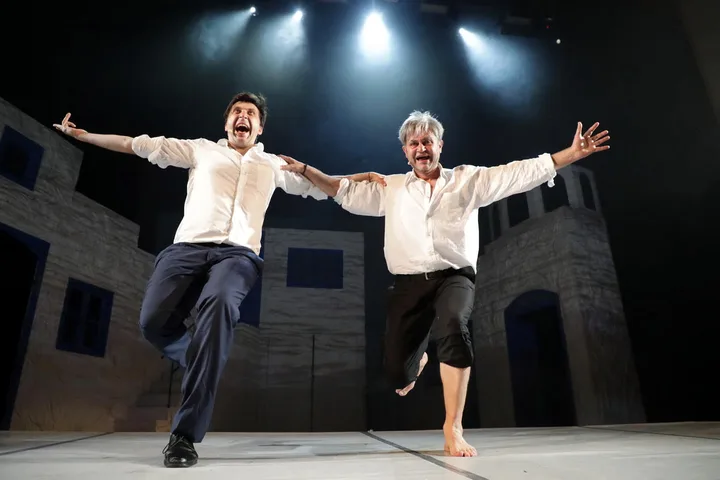 Afișul spectacolului Zorba grecul