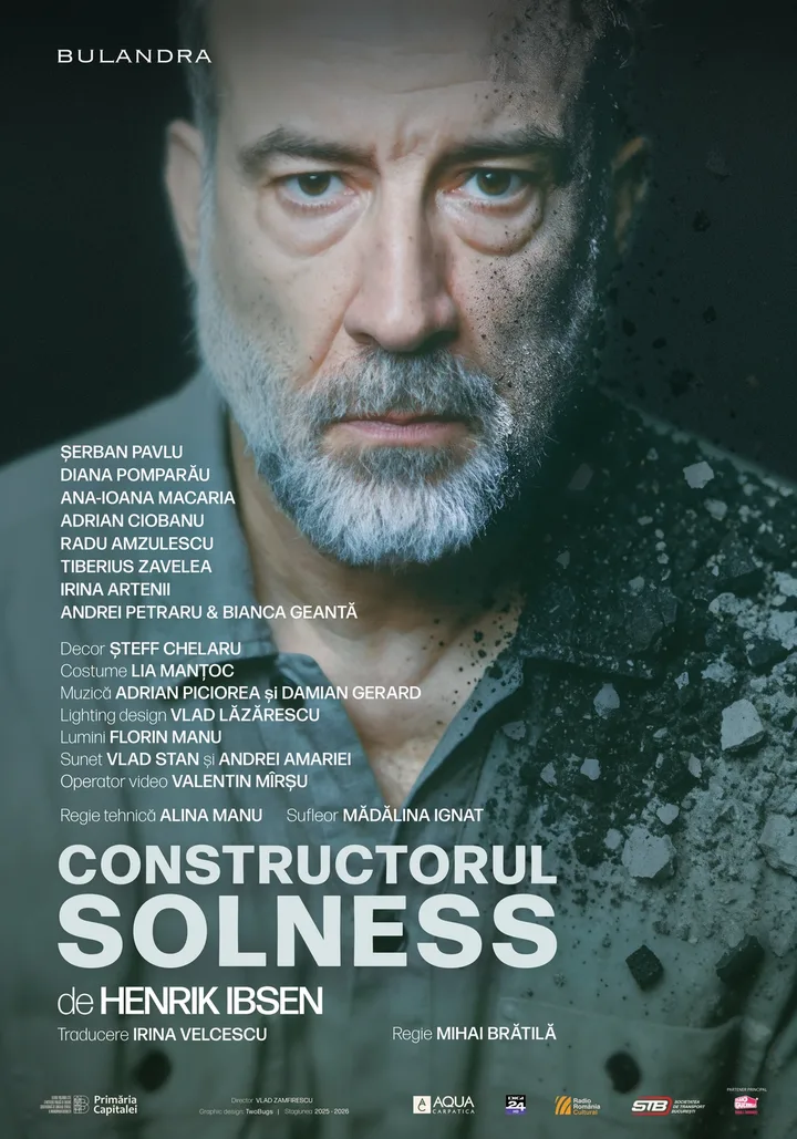 Afișul spectacolului Constructorul solness