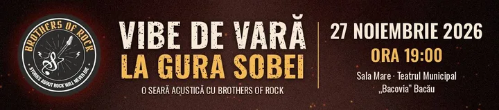 Afișul spectacolului Vibe de Vara la Gura Sobei