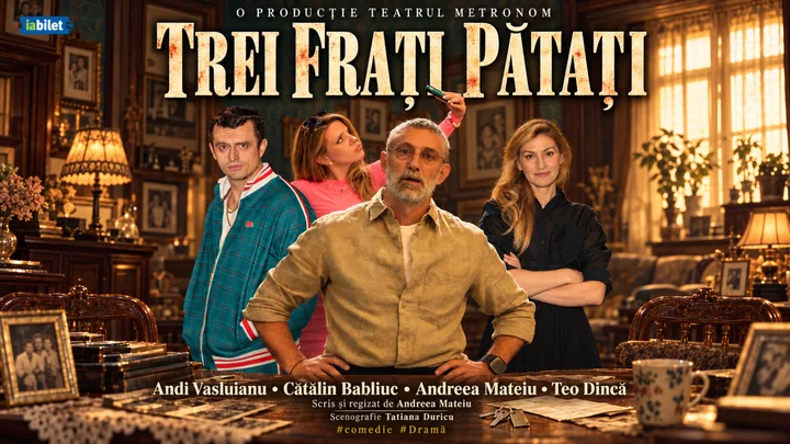 Afișul spectacolului Trei frați