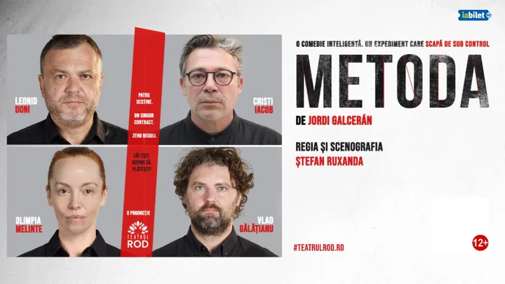 Afișul spectacolului Metoda