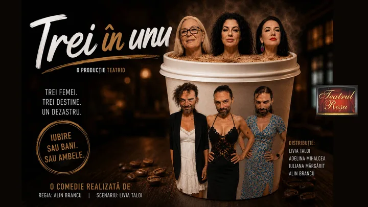 Afișul spectacolului Trei în unu