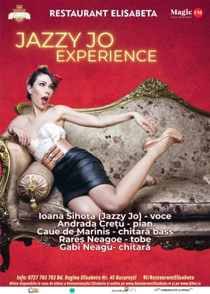 Afișul spectacolului Jazzy Jo Experience