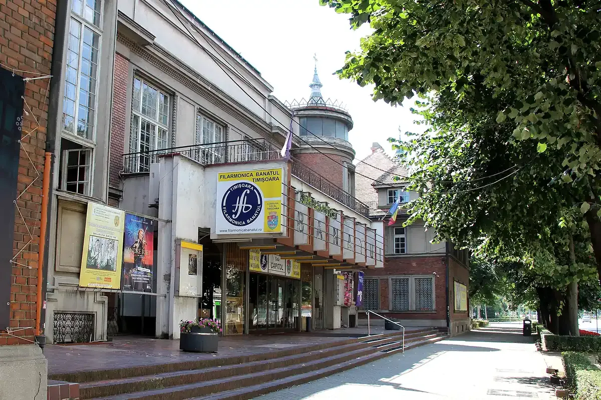 Clădirea Filarmonica Banatul Timisoara - Sala Capitol