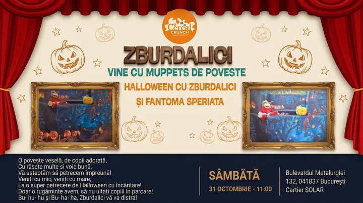 Halloween cu Zburdalici și Fantoma speriată – plakát