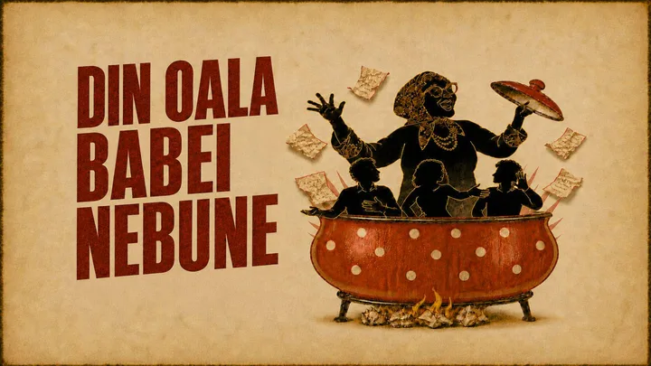 Afișul spectacolului Din oala babei nebune