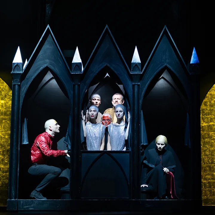 Afișul spectacolului Macbeth