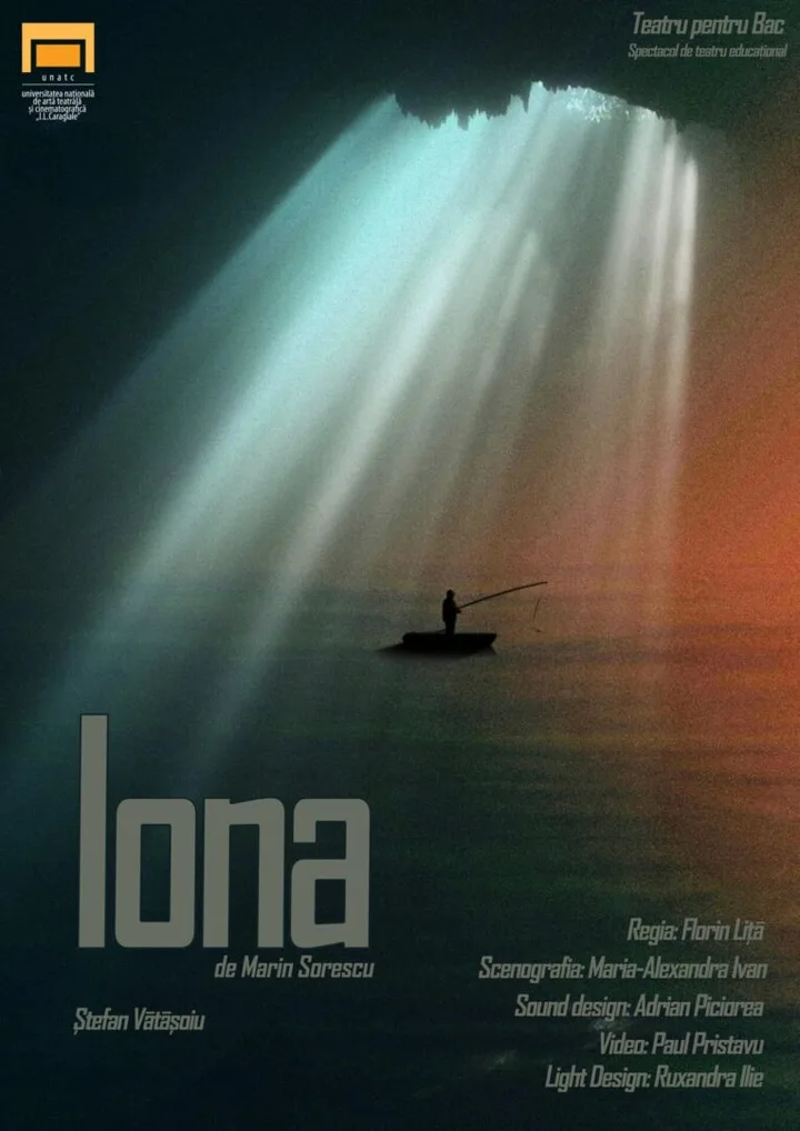 Afișul spectacolului Iona